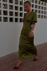 Never Fully Dressed MAY DRESS - Koktailové šaty/večierkové šaty - green
