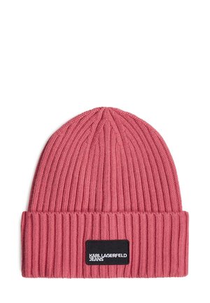 TURNED UP BEANIE - Mütze - slate rose