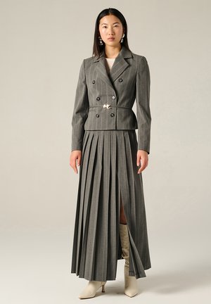 Gonna a pieghe - grey