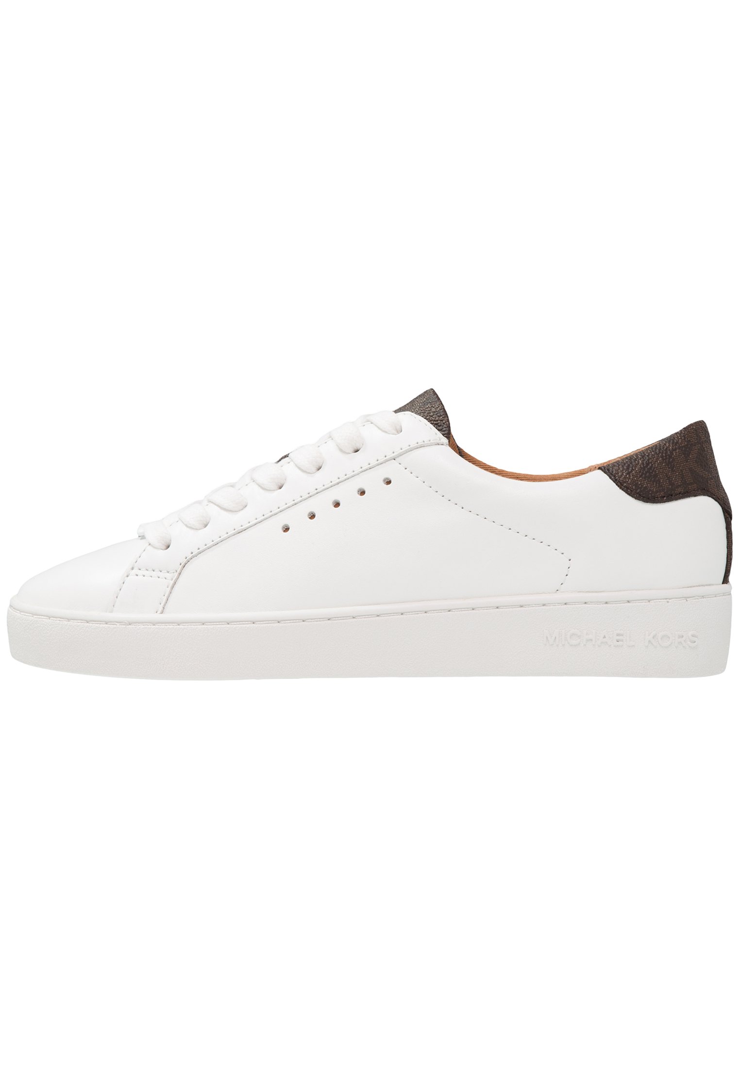 MICHAEL Michael Kors IRVING Joggesko optic whitebrown MICHAEL Michael Kors IRVING Joggesko optic whitebrown