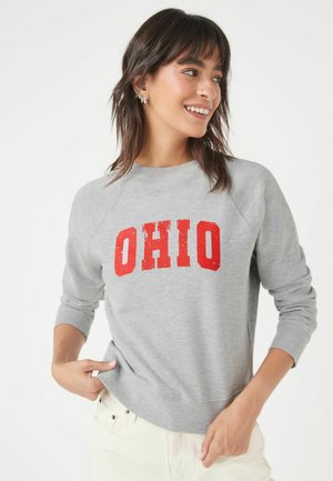 GRAPHIC - Sweatshirt - grey ohio