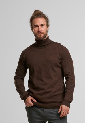 VAN PAUL - Maglione - dark brown mix