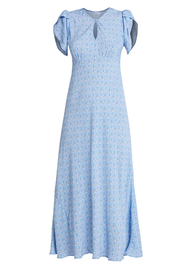 Ghost Maxi dress - blue - (Pre-owned) - Zalando.ie