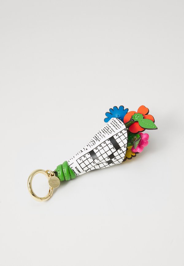 FRESH PICKS EMBELLISHED SMOOTH FLOWER BOUQUET KEY FOB - Keyring - multi3