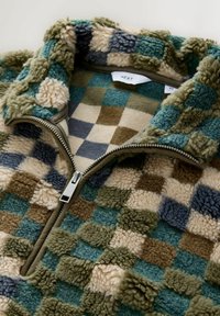 Non sélectionné, blue tan checkerboard