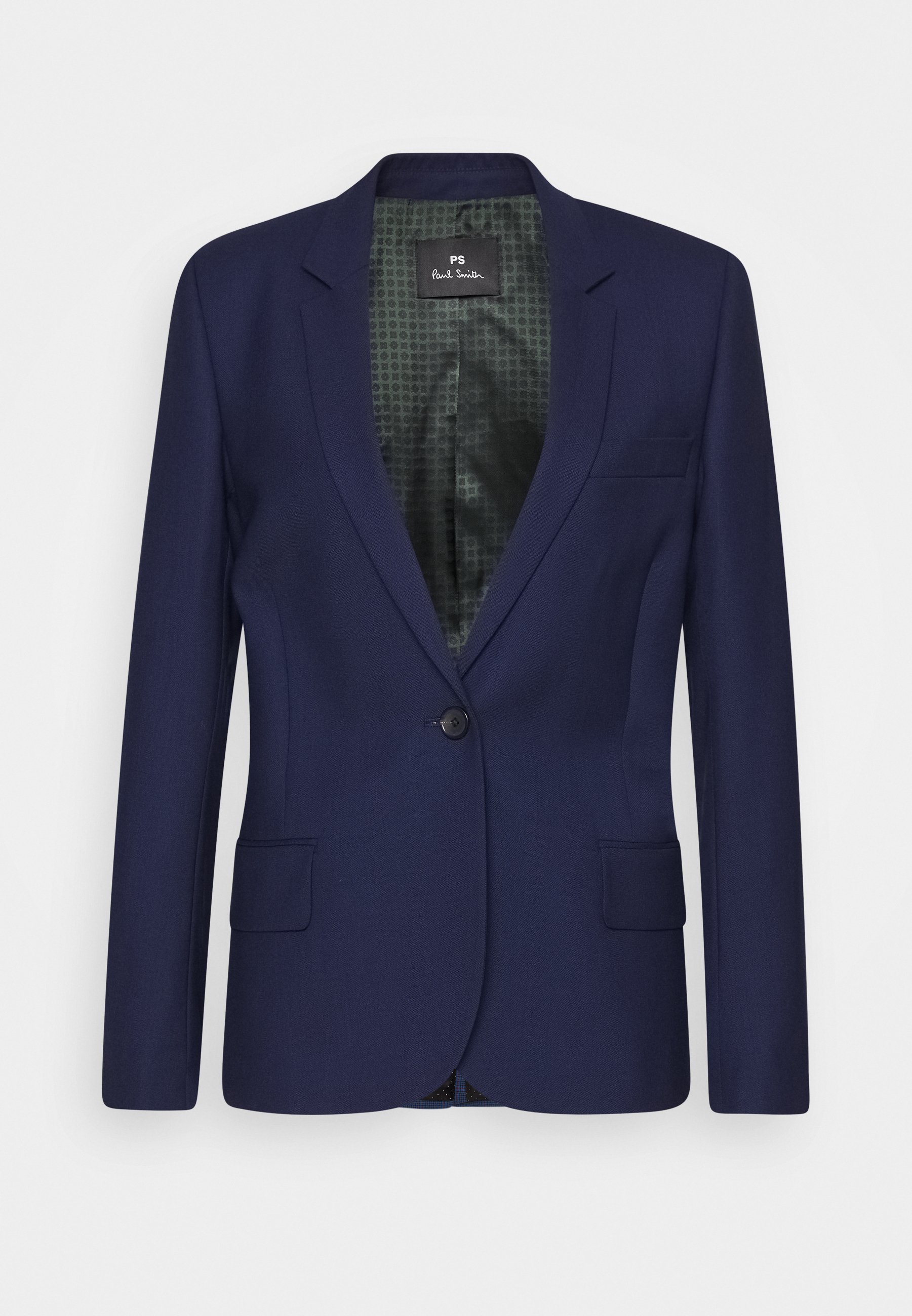 blazer suit blue