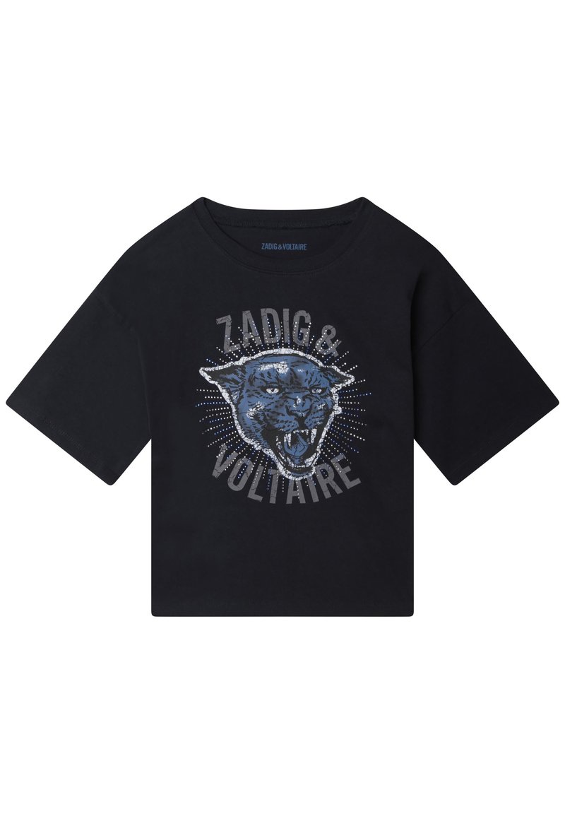 Zadig & Voltaire SHORT SLEEVES TShirt print night/dunkelblau