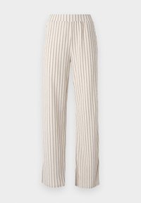 ONLBILL WIDE PANT - Trousers - summer sand/black