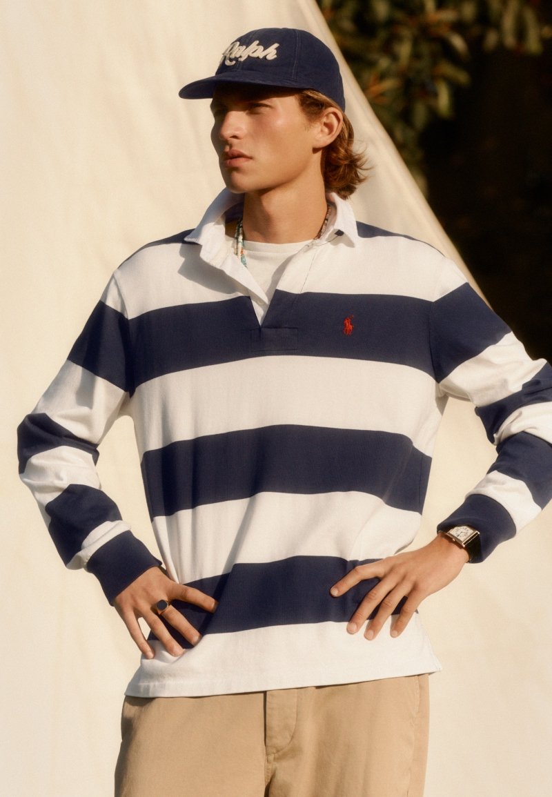 Polo Ralph Lauren The Iconic Rugby Shirt - Manga Larga