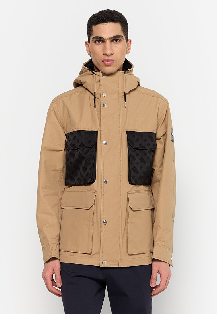 Boss Winterjas beige Boss Winterjas beige