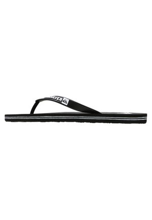 Quiksilver MOLOKAI - Teenslippers - black/white