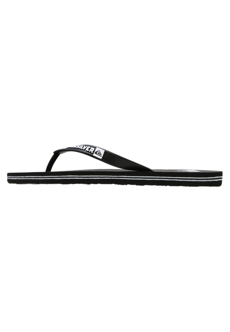 Quiksilver MOLOKAI - Tongs - black/white