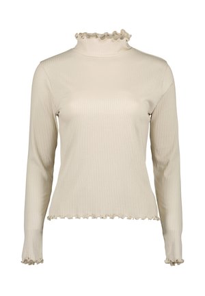 ROLLKRAGEN LEO ROCKS - Langærmet T-shirt - beige
