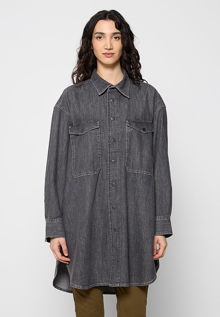 G-Star Overhemdblouse grijs G-Star Overhemdblouse grijs