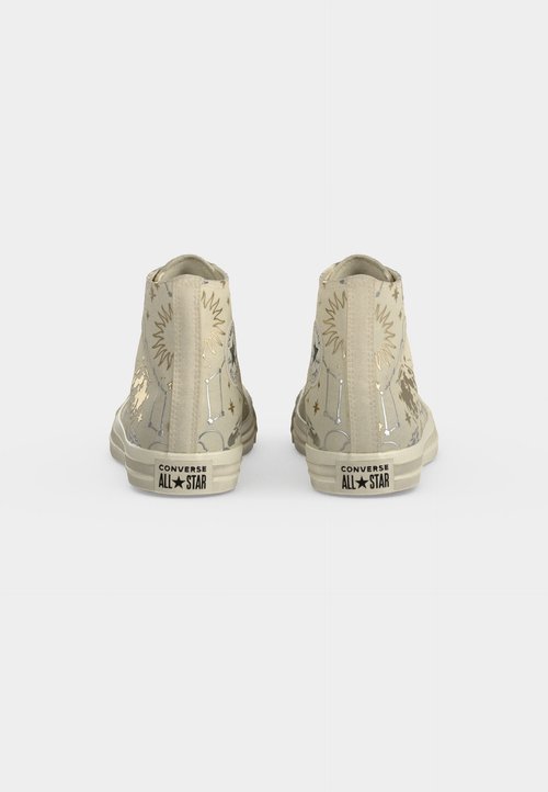 Converse CHUCK TAYLOR ALL STAR - High-top trainers - egret/silver/gold-coloured — photo 4
