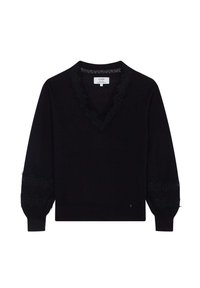 Strickpullover - black