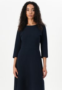 TOM TAILOR DRESS WITH BUTTON DETAIL - Vestito casual - sky captain blue