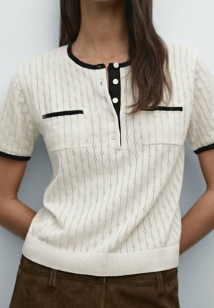 T-shirt imprimé - beige