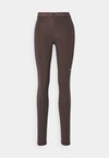 PRO - Leggings - baroque brown/white