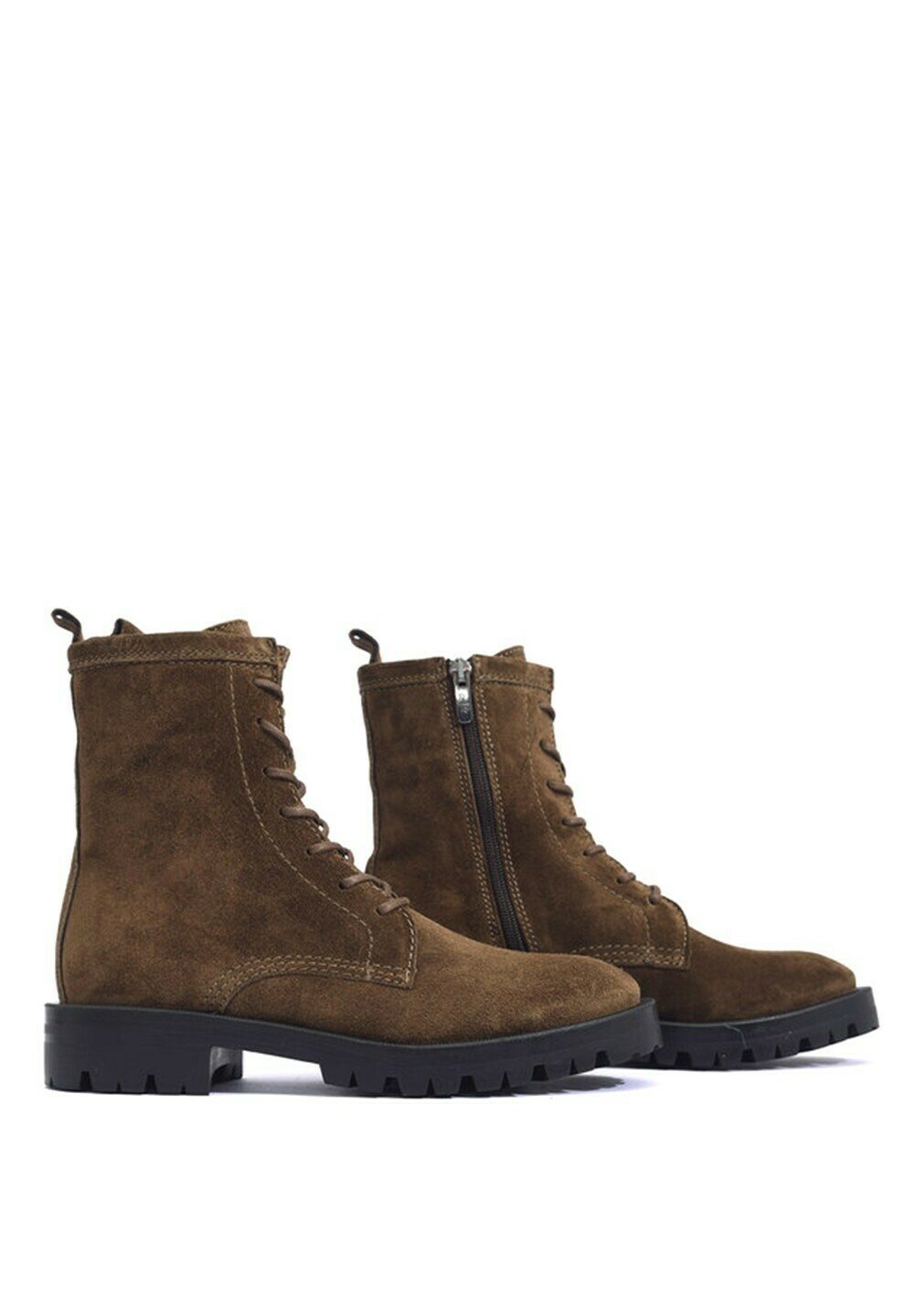 Alpe Botines con cordones - light brown/marrón claro - Zalando.es