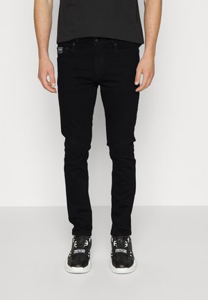 NARROW DUNDEE ROUND - Skinny džíny - black