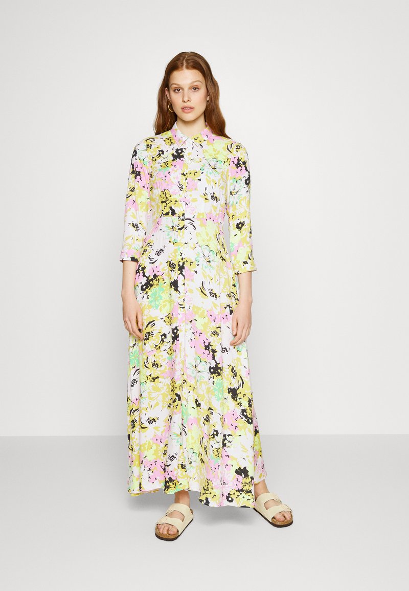 Damen Freizeitkleider | YAS YASSAVANNA LONG SHIRT DRESS Maxikleid golden olive/gelb - BB62520 Damen Freizeitkleider | YAS YASSAVANNA LONG SHIRT DRESS Maxikleid golden olive/gelb - BB62520