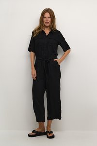 Kaffe KARUTHIE CROPPED SOLID  - Overal - black deep
