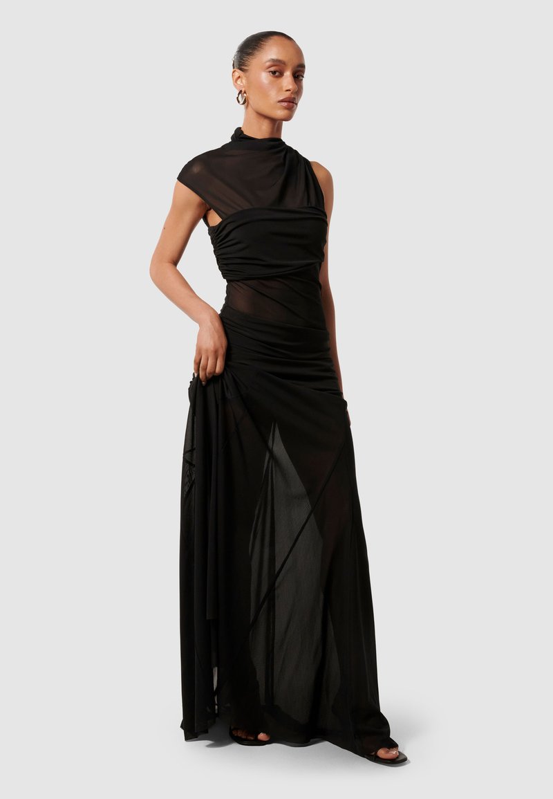 Forever New Petite LUNE DRESS - Maxi dress - black - Zalando