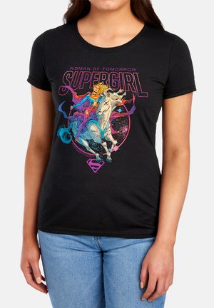 Cotton Soul, DC SUPERGIRL WOMAN OF TOMORROW COMET - T-Shirt print - black
