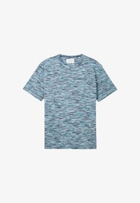 TOM TAILOR Damen Basic T-Shirt Mit Blumenprint – Kurzarm, Weicher Jersey, Regular Fit, Nachhaltig