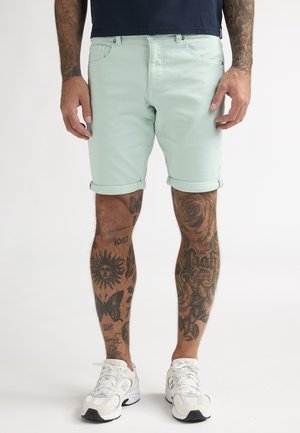 Denimshorts - cool mint