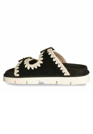 Mou CON RICAMO - NEW WITH BUCKLES - Ciabattine - bkwh