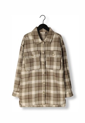 Overhemdblouse - bruin