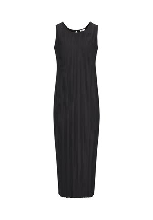 LASCANA, LASCANA PLISSEEKLEID - Jerseykleid - schwarz
