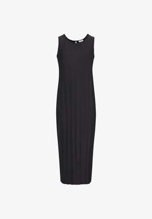 LASCANA, LASCANA PLISSEEKLEID - Jerseykleid - schwarz