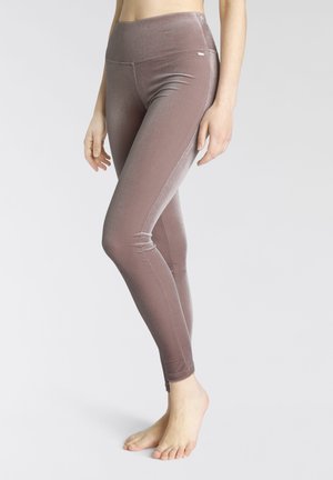 Leggings - Trousers - taupe