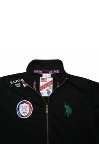 U.S. Polo Assn. Felpa con zip - black