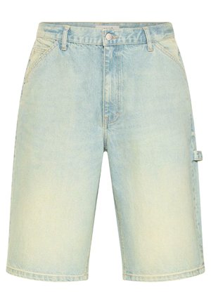 Solid, SDTOMMY TOBIAS RELAXED FIT - Denim shorts - light blue bleached denim