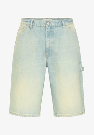 Solid, SDTOMMY TOBIAS RELAXED FIT - Denim shorts - light blue bleached denim