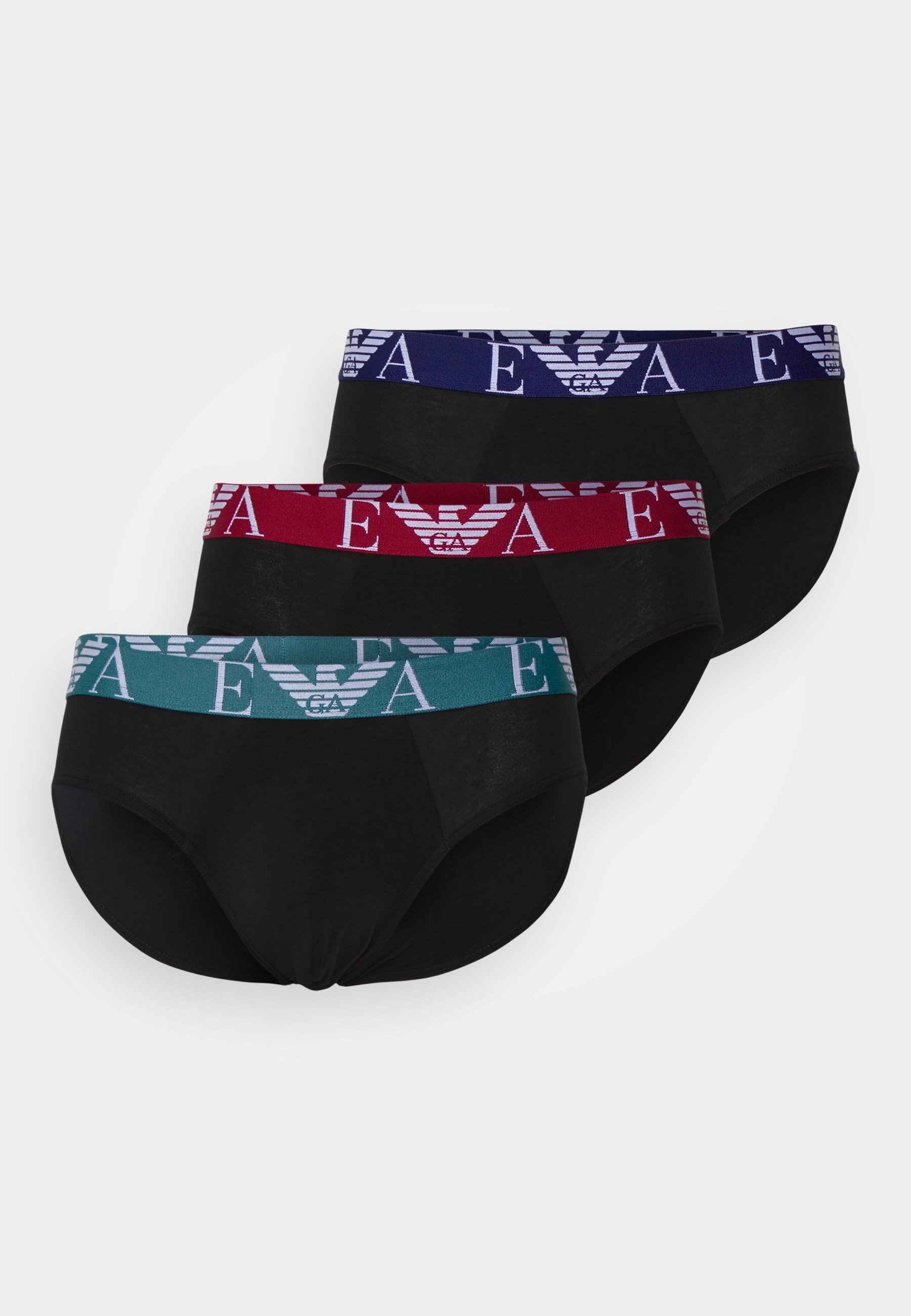Emporio Armani 3 PACK - Slip - nero/nero - Zalando.it