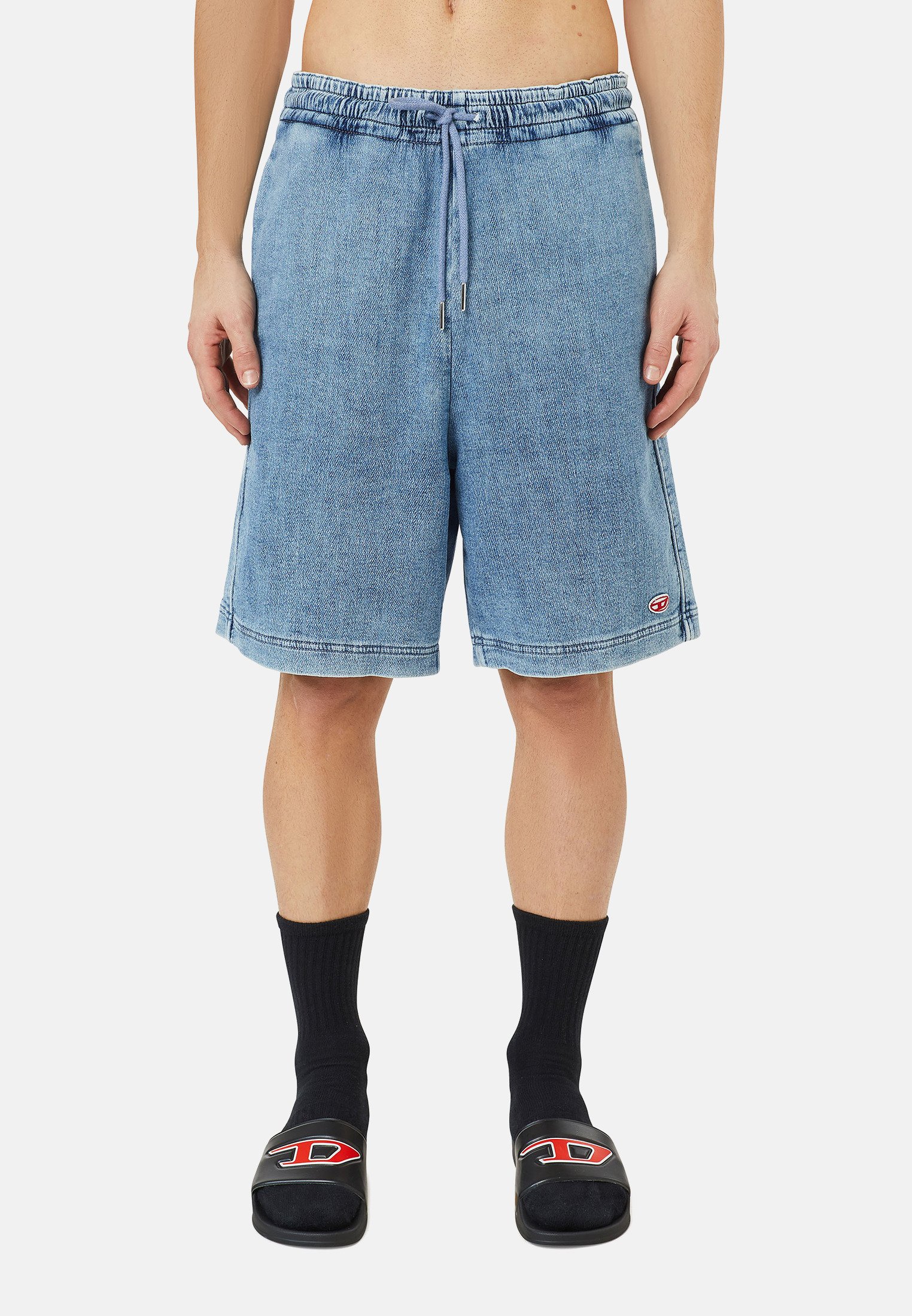 Diesel Shorts di jeans - light blue/celeste - Zalando