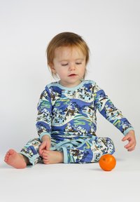 Småfolk LONG-SLEEVED WITH WINTER LANDSCAPE - Pidžame - federal blue
