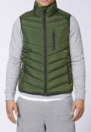 Chiemsee PADDED REGULAR FIT - Waistcoat - kombu green