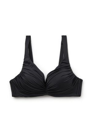 Tezenis, RUCHED BALCONETTE - Bikini top -  black
