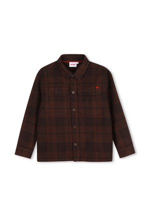 HUGO Kids, CHEMISE MANCHES LONGUES - Chemise - chicory coffee