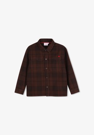 HUGO Kids, CHEMISE MANCHES LONGUES - Overhemd - chicory coffee