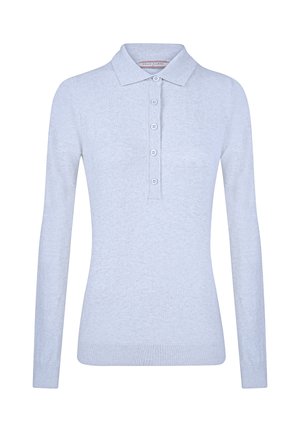 BUTTONED - Poloshirts - blue