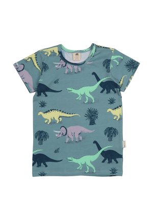 Print T-shirt - blue