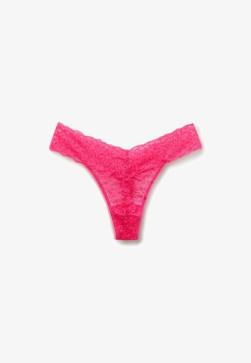 Monki - Perizoma bianco sporco con fiocco rosa Monki - Perizoma bianco sporco con fiocco rosa