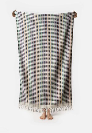 POMPOM - Beach towel - blue-grey